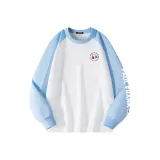 Светло-синий и белый