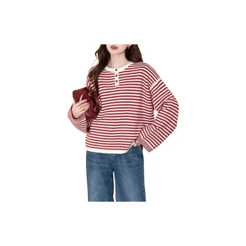 Tonlion Красный тон Женский трикотаж