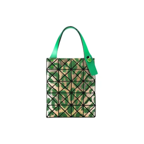 ISSEY MIYAKE Платина ПУ (полиуретан) Сумка Мини Женская Зеленая