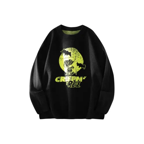 SNOOPY Черный Унисекс Трикотаж