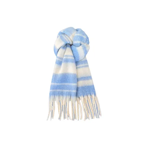 Maserati Mohair Вязаный Шарф Шаль Женские