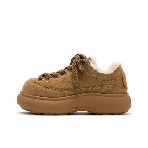 UNCLEWEN Bali Первый снег Низкий Топ Повседневная Обувь Женская