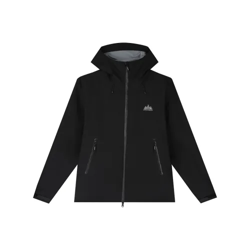 361° Супер-черный Мужской Тренч