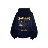 Темно-синий, синий, с флисовой подкладкой [премиум]