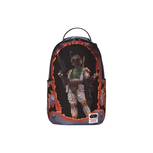 SPRAYGROUND Star Wars Совместный бренд 900D Полиэстер Рюкзак Унисекс Многоцветный
