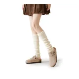 Молоко Белый 40 см Длина Тело Чехлы для Носков