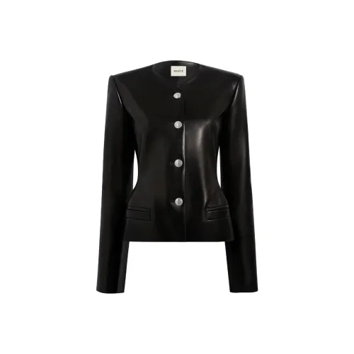 KHAITE SS26 Nara Куртка из кожи женская