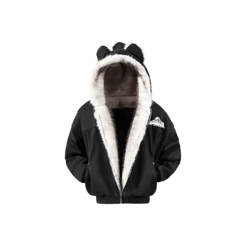 CVOOOER Черный Унисекс Пуховики