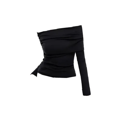 SHCER Черные Женские Майки под одежду