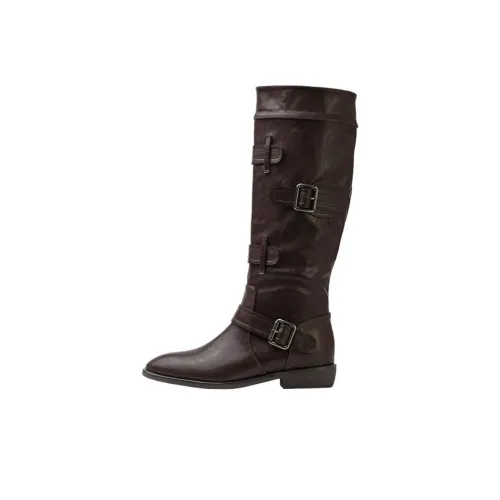 Wonderful Couple Колено Высокие сапоги 3 см Женские