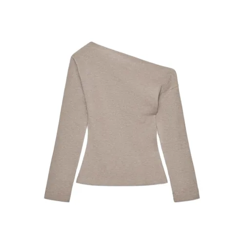 ZARA Collaboration Зебра С принтом Бежевый Женский Трикотаж