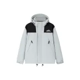 Серый Белый с флисовой подкладкой (3 в 1)