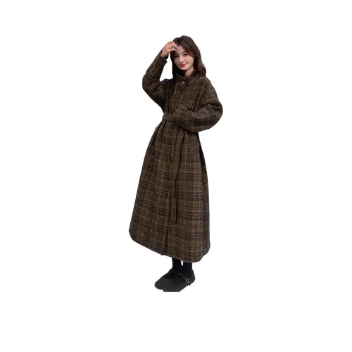 JZWSTUDIO Клетчатый Женский Свитер