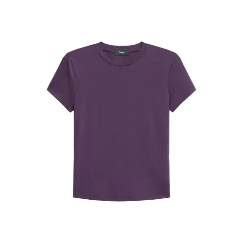 THEORY Черный Радужный Женские T-рубашки