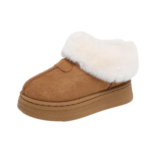 QINBU Термический Устойчивый к Износу Короткие Снежные Ботинки Женские