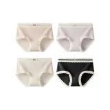 [Высокая поддержка Синьцзянского хлопка, комфортный и дышащий] Молочный кофейный + Пыльно-розовый + Свежий зеленый + Угольно-серый