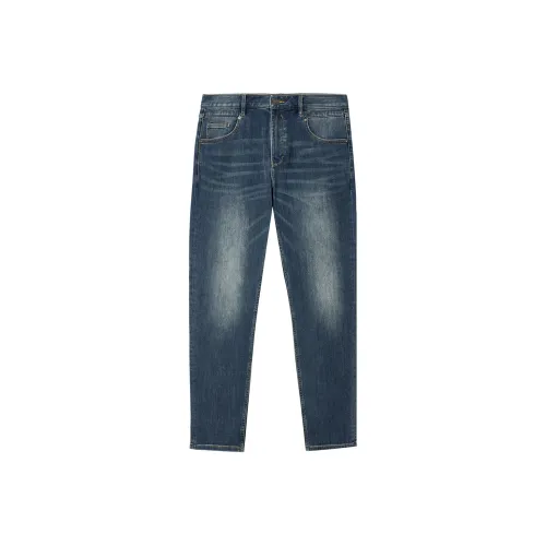 JACK JONES A14 Темный деним синий Мужские джинсы