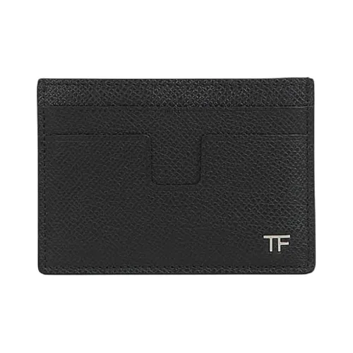 TF Кожа Картхолдер Маленький Мужской Черный