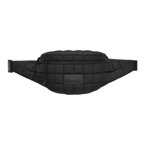 SAINT LAURENT NUX Переработанный нейлон Бананка Мужской Черный