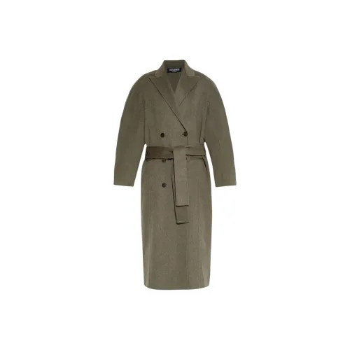 Женский пальто Jacquemus оливково-зеленого цвета