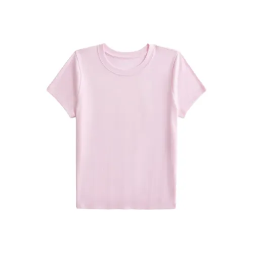 Hollister Розовые Женские T-рубашки