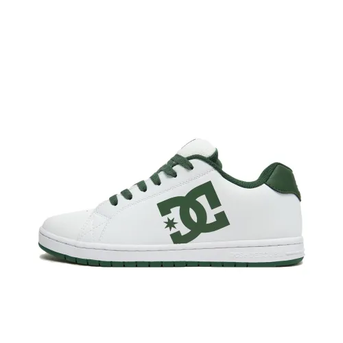 DC Shoes GAVELER SN Low Топ Скейтборд Кроссовки Мужские Белые Зеленые
