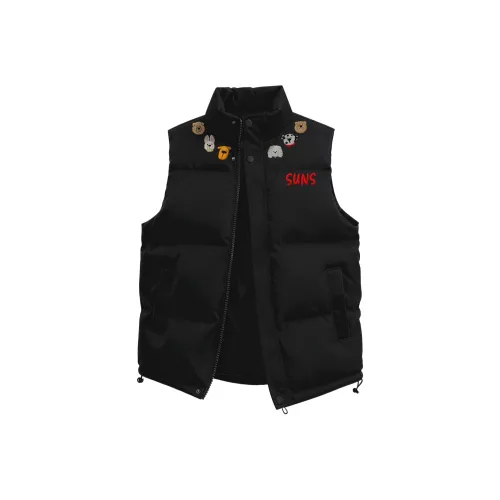 SUNSETMONENT Хлопковый пуховик жилет женский