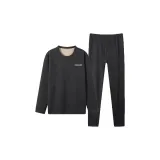 Глубокий цветок серый [утолщенный и с флисовой подкладкой]