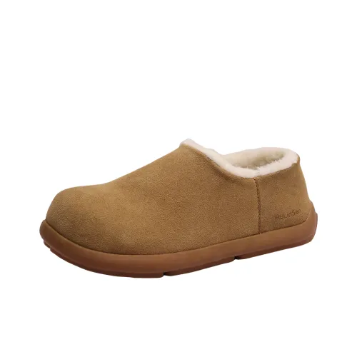 Mulinsen Insulated Ботинки Теплоизоляционные Увеличение Высоты Устойчивые к Износу Длина (Размер Длина) Сноубутсы Женские Каштановый