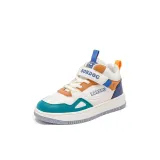 HEB-121 Бежевый Зеленый [Высокий Топ Тонкий Хлопок]