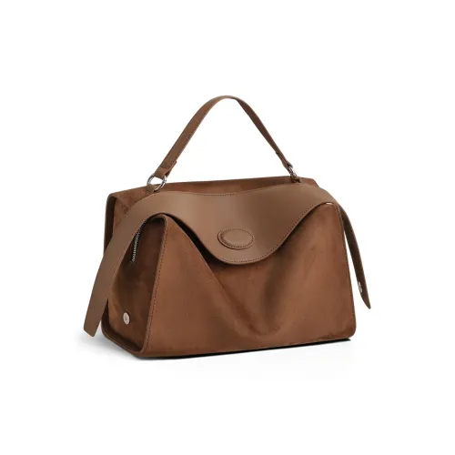 Crtnzo Kroez Коровья кожа Сумка Обычный Женский Молочно-чайный Коричневый