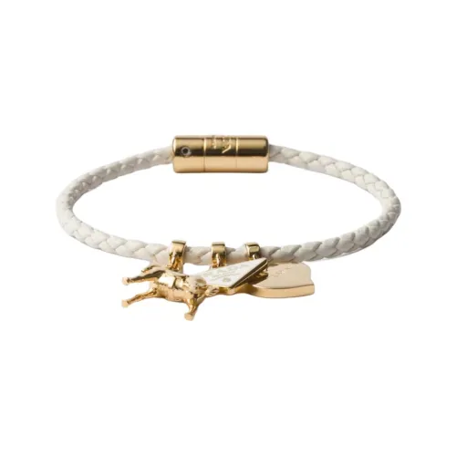 PRADA Кожа Браслеты Женские Белые