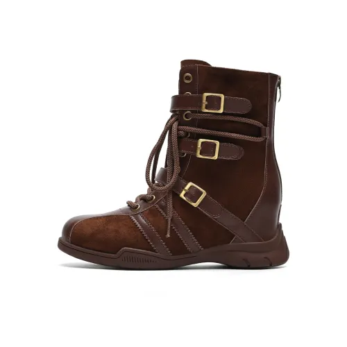 ZHR Зимний Small Stove Ботильоны Женские