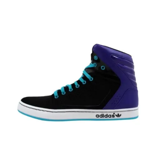 Adidas Originals Adi High EXT Противоскользящие Устойчивые к истиранию Высокие Кроссовки для скейтбординга Унисекс Черный Синий