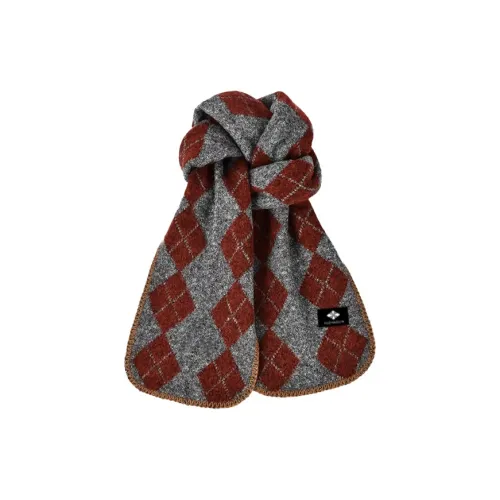 ЮЙЧЖАОЛИНЬ Смесовая шерсть Вязаные шарфы Унисекс