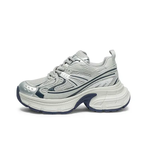 Coup de Foudre визуально увеличивает рост Низкие кеды с толстой подошвой Женские