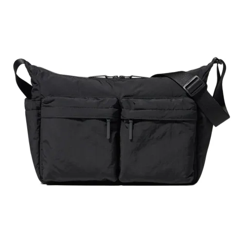 UNIQLO Полиамид Кросс-боди Сумка Унисекс Черная