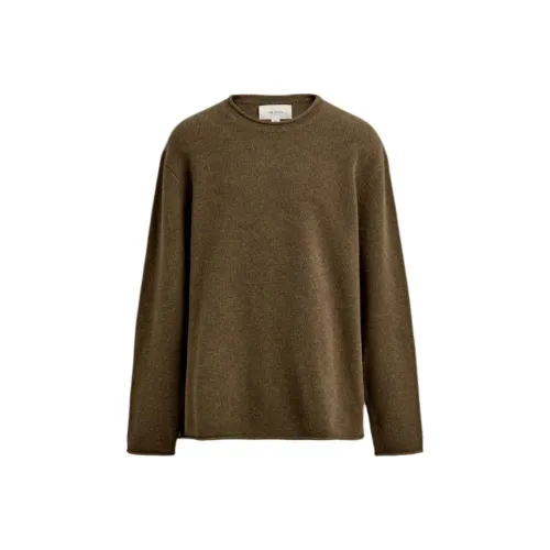 ZARA Collaboration Оливково-зеленый Мужской Трикотаж