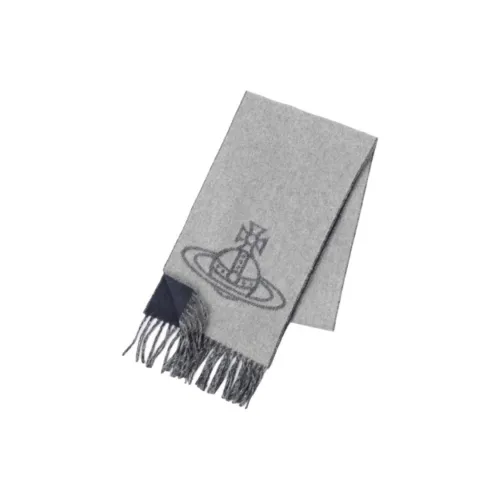 Вивьен Вествуд Knit Scarves Унисекс Рудый Серый