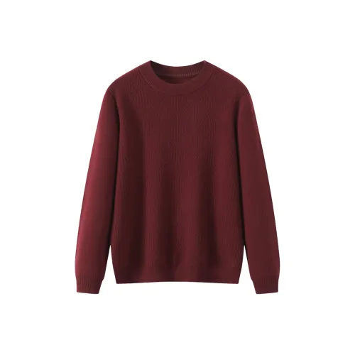 H YXIANG Кашемир Свитер Мужской