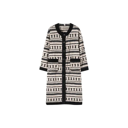 SHAQIAN L857079 Абрикос Женские Банные халаты