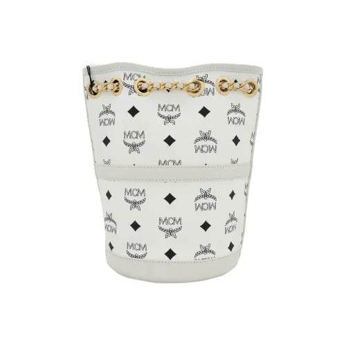 MCM Aren кожа рюкзак мини женский белый