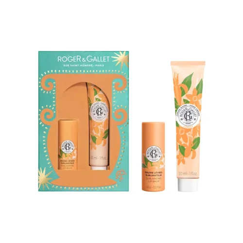 Roger Gallet Neroli Blossom Наборы для ухода за телом Увлажняющий Ароматический Эффект 30 мл + 3,5 г