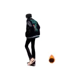 Чёрный [утолщённая флисовая подкладка]