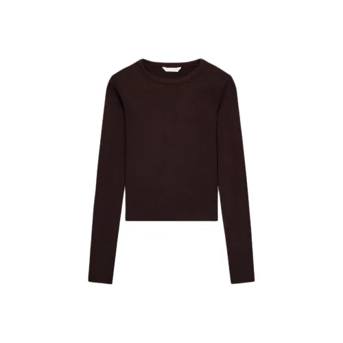 ZARA Collaboration Коричневые Женские T-рубашки