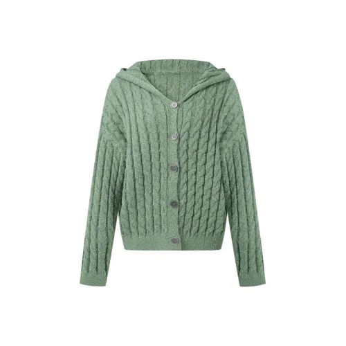 DGOLD Повседневный Трикотажная Ткань Кардиган Женский