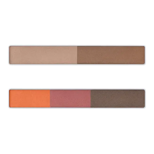 IPSA Креативный Цвет Палитра Заменяемый Набор Кистей для Бровей Пудра Коричневый