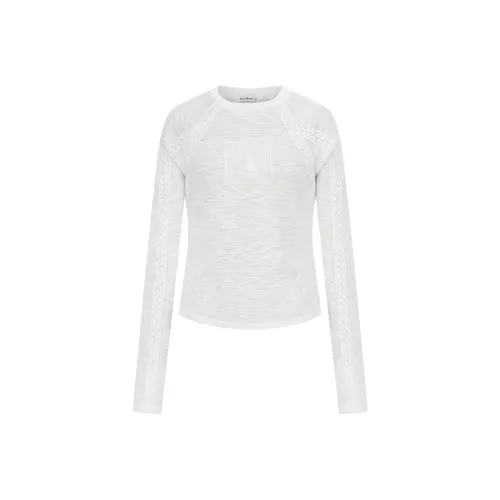 MOSES QUEEN Экрю Женские T-рубашки