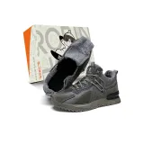 Серый с флисовой подкладкой