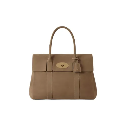 Mulberry Bayswater Коровья кожа Сумка Женская Песочно-серый